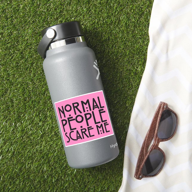normal people scare me (HydroFlask Insitu)