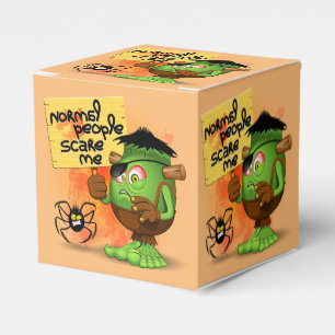 'Normal People Scare Me' Frankenstein Character Favor Box