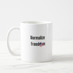 Normalize Freedom Coffee Mug