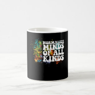 Normalize Minds of All Kinds Autism Awareness Coffee Mug