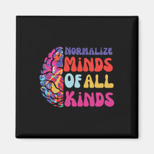 Normalize Minds Of All Kinds Autism Awereness Neur Magnet