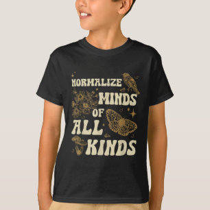 Normalize Minds Of All Kinds Neurodiversity T-Shirt