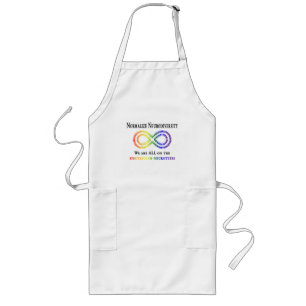 Normalize Neurodiversity Long Apron
