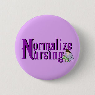 Normalize Nursing 2 Inch Round Button