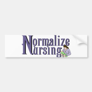 Normalize Nursing Bumper Sticker