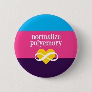 normalize polyamory 2 inch round button
