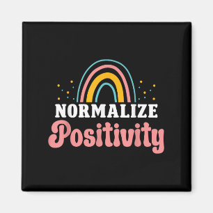 Normalize Sitivity Rainbow Funny Saying Motivation Magnet