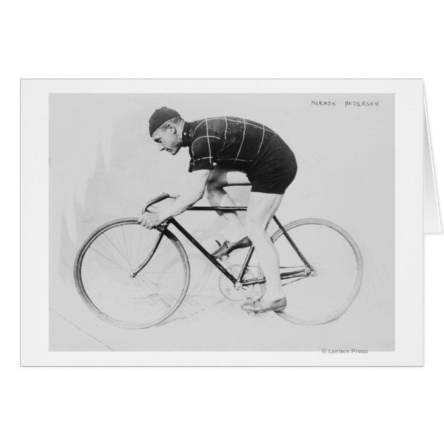 Norman Anderson Side View of Racing Bicycle (Front Horizontal)