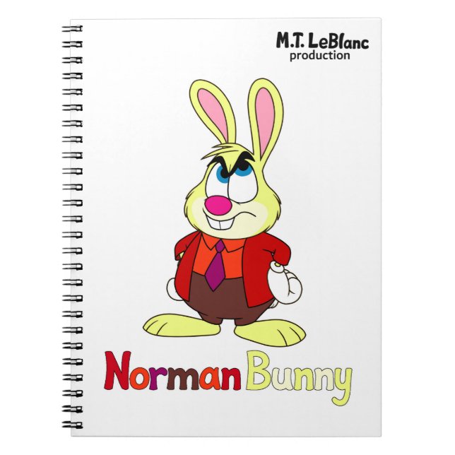 Norman Bunny  Notebook (Front)