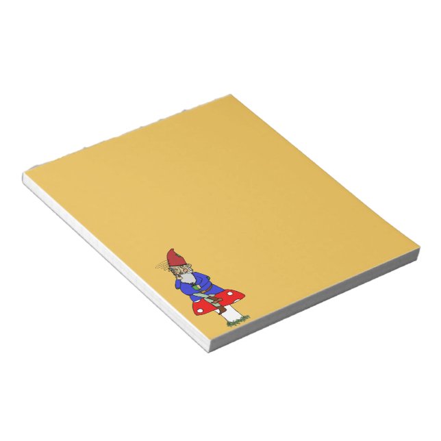 Norman Gnome Notepad (Angled)