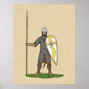 Norman Knight Circa 1066 Poster