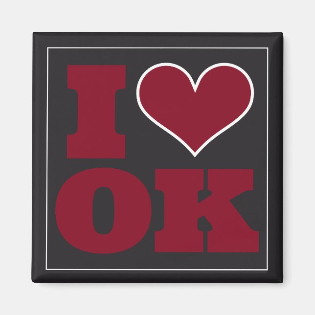 Norman (OK) Football Watch Party Fridge Magnet (Front)