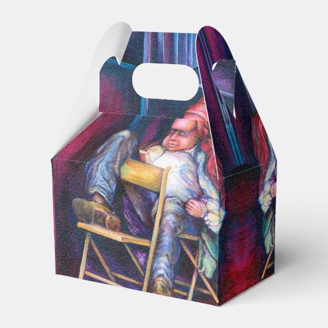 Norman Prefers to Draw in his Sleep Favor Box (Front Side)