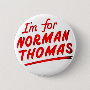 Norman Thomas - Button