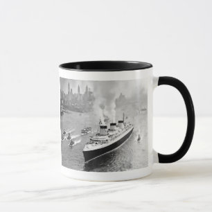Normandie and Tugs Mug