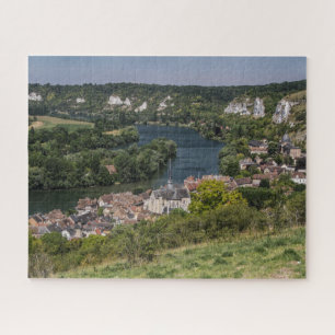 Normandie Jigsaw Puzzle - Les Andelys Seine River