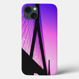 Normandy Bridge, Le Havre, France iPhone 13 Case