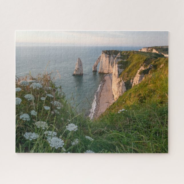 Normandy Cliffs défi puzzle puzzle (Horizontal)