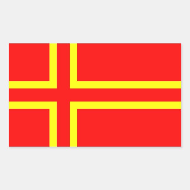 Normandy ethnic flag sticker (Front)