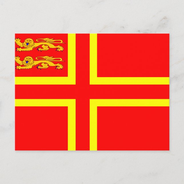 Normandy Falaise, France Postcard (Front)