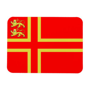 Normandy Flag Magnet - Falaise Cross