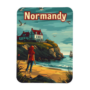 Normandy France Magnet