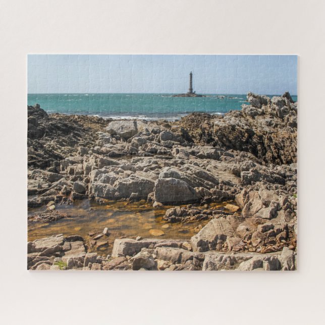 Normandy Jigsaw Puzzle - Phare de La Hague (Horizontal)