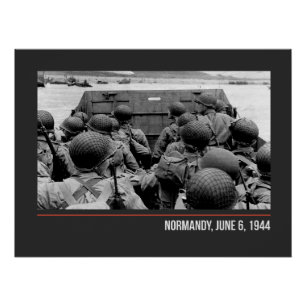 Normandy, June 6, 1944 - WW2 Poster