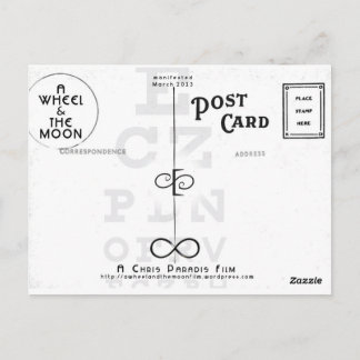 NORMAN'S WHEEL VISION POSTCARD