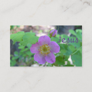 Norme de prière Jésus, Carte de visite de 3,5 po x