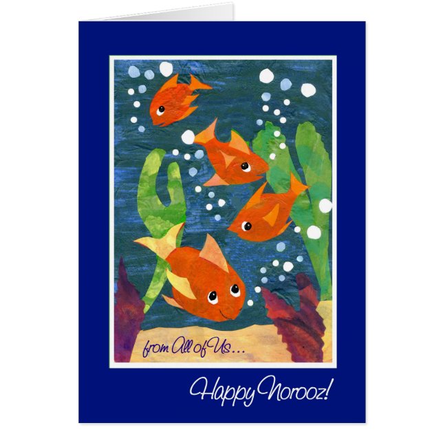 Norooz Goldfish "From All of Us" (Front)