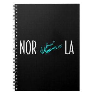 Norris Lake Tennessee Shoreline Map Typography Notebook