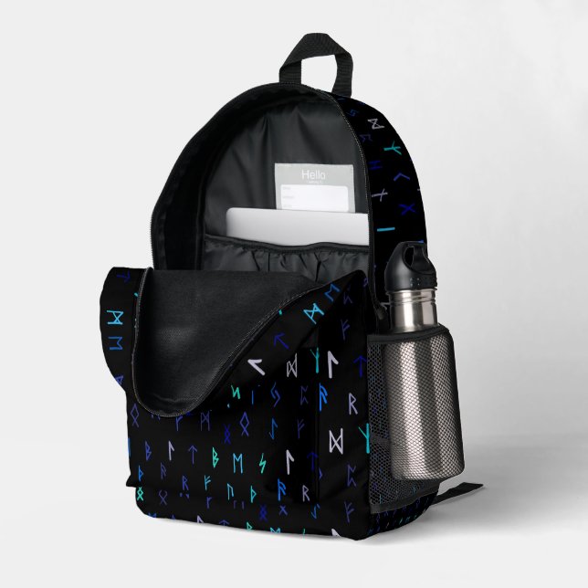 Norse At Night Backpack #3 (Back Corner Right (Open))