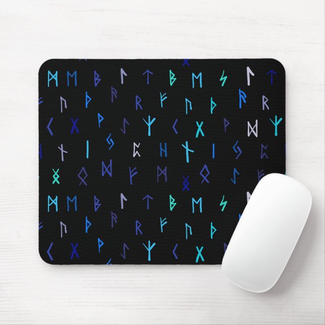 Norse At Night Mouse Pad (With Mouse)