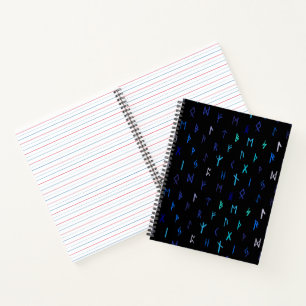 Norse At Night Notebook