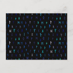 Norse At Night Postcard