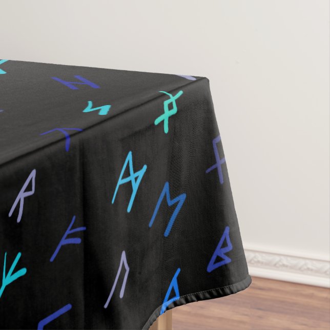 Norse At Night Tablecloth (In Situ)