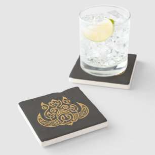 Norse Boar Stone Coaster