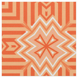 Norse Cross Orange Fabric