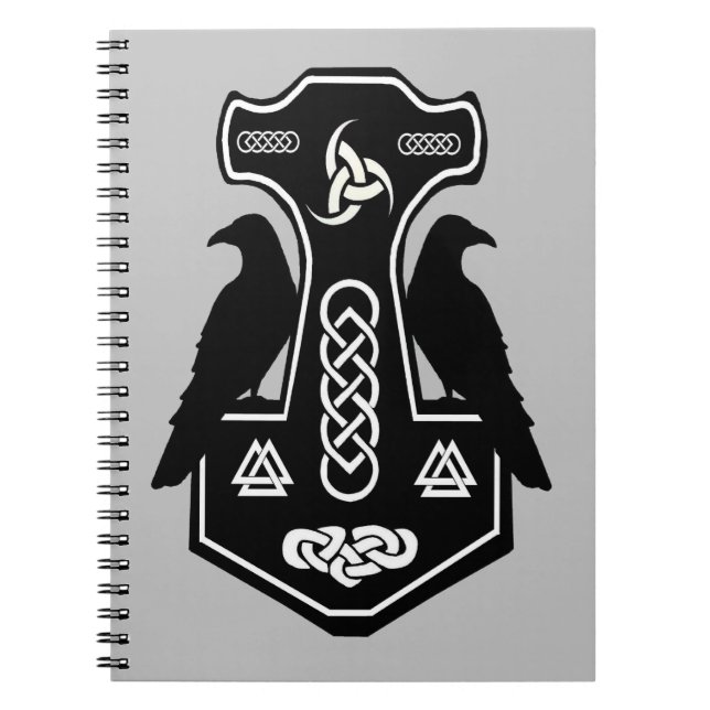 Norse Dieu Thor Carnet marteau (Devant)