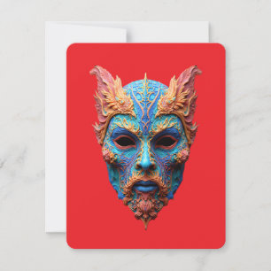 Norse God Odin RSVP Card