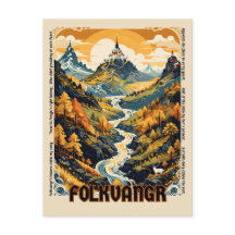 Norse Mythology Freyja's Realm Folkvangr Postcard