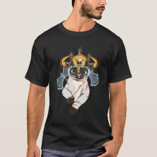 Norse Mythology Nordic Viking Cat T-Shirt