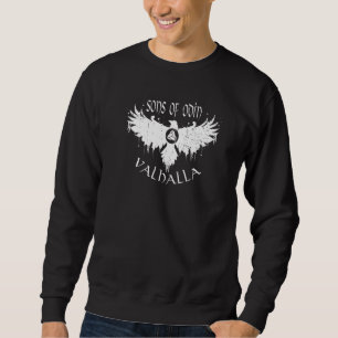 Norse Mythology Sons Of Odin's Horns Gjallarhorn V Sweatshirt