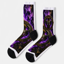 Norse Viking Purple and Black Design