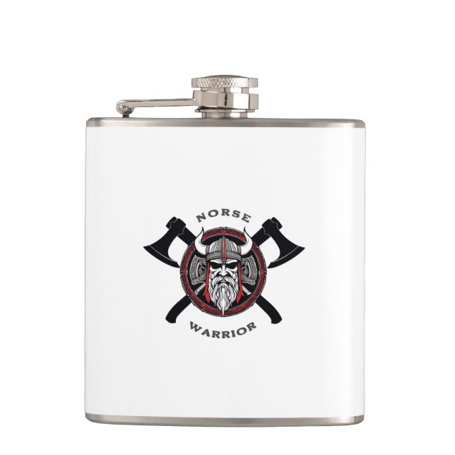 Norse Warrior Flask (Front)