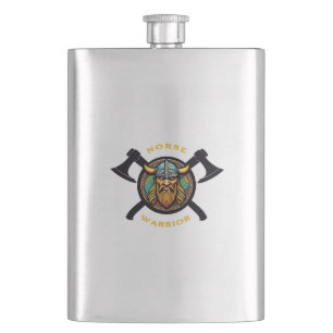 Norse Warrior Flask