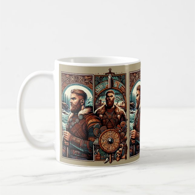 Norse Warrior Legacy Coffee Mug (Left)