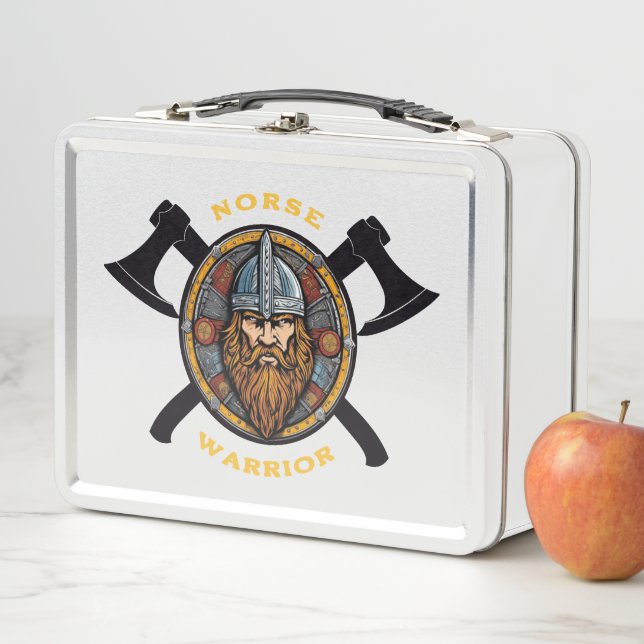 Norse Warrior Metal Lunch Box (In Situ)