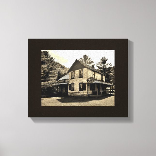 Norskadalen Homestead Canvas Print (Front)